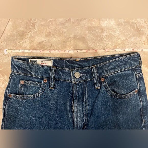 GAP Denim | Dark Wash High Rise Mom Jean Tall - Picture 5 of 5